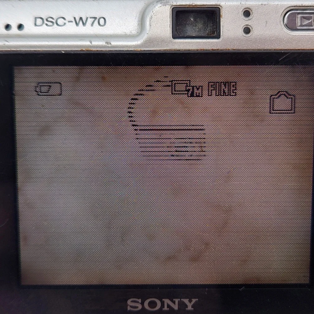Sony Cybershot DSC-W70 DSC-S980 Digital Cameras‎ Parts Repair Lot Bundle